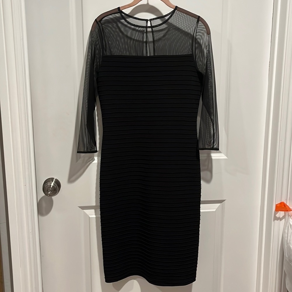 COLEEN LOPEZ black mesh dress